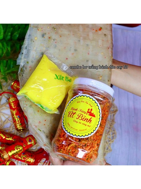 Combo Bơ Vàng Bánh Dẻo Cay Mã 812